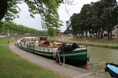 Am Kanal in Carcassonne